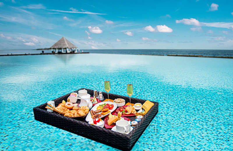 Floating Breakfast Maldives | Coco Bodu Hithi | Coco Collection